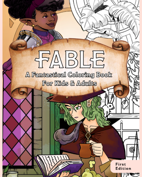 Fable Coloring Book: 1st Edition