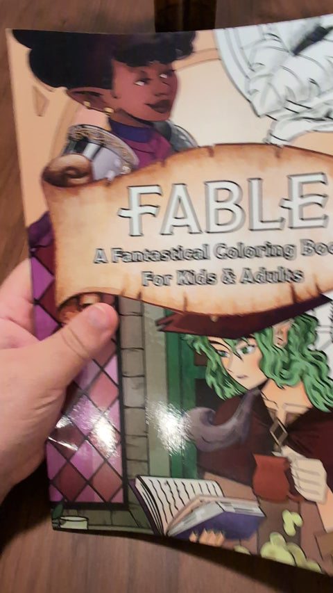 Fable Coloring Book: 1st Edition
